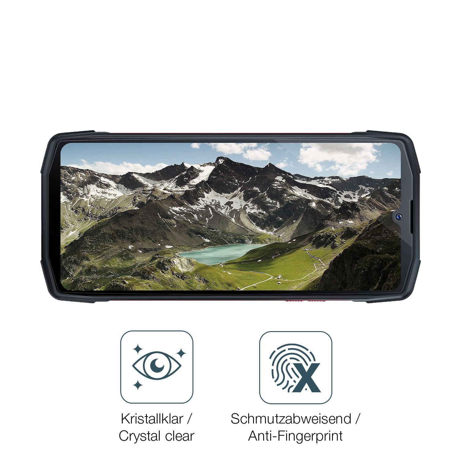 2x 9H Schutzfolie für Cubot King Kong Star 5G Panz (5)