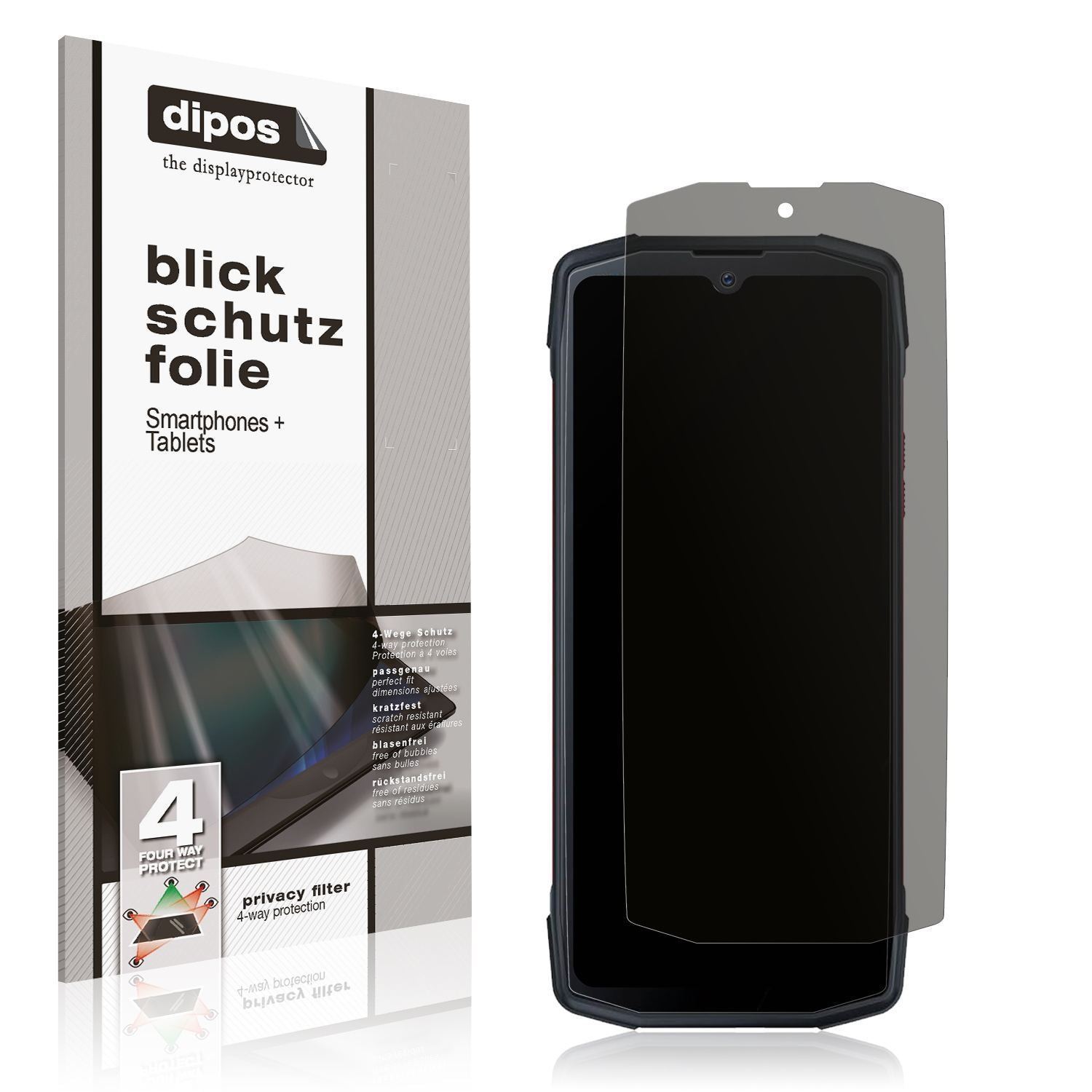 Blickschutzfolie für Cubot King Kong Star 5G matt  (1)
