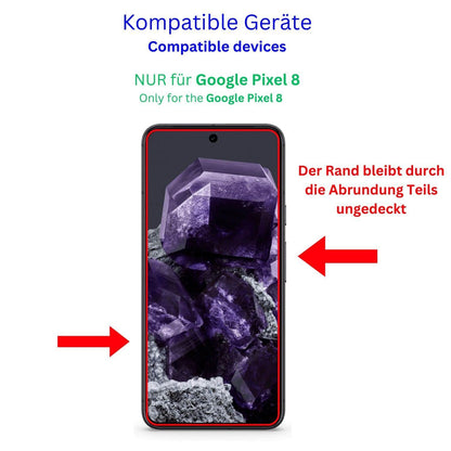 4x Schutzfolie klar für Google Pixel 8 Display-Sch (2)