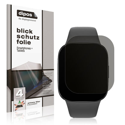 Blickschutzfolie für Xiaomi Redmi Watch 3 matt Sch (1)