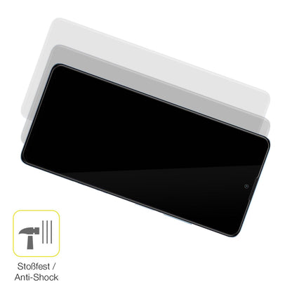 2x 3D Full Cover Schutzfolie für Xiaomi Redmi Note (4)