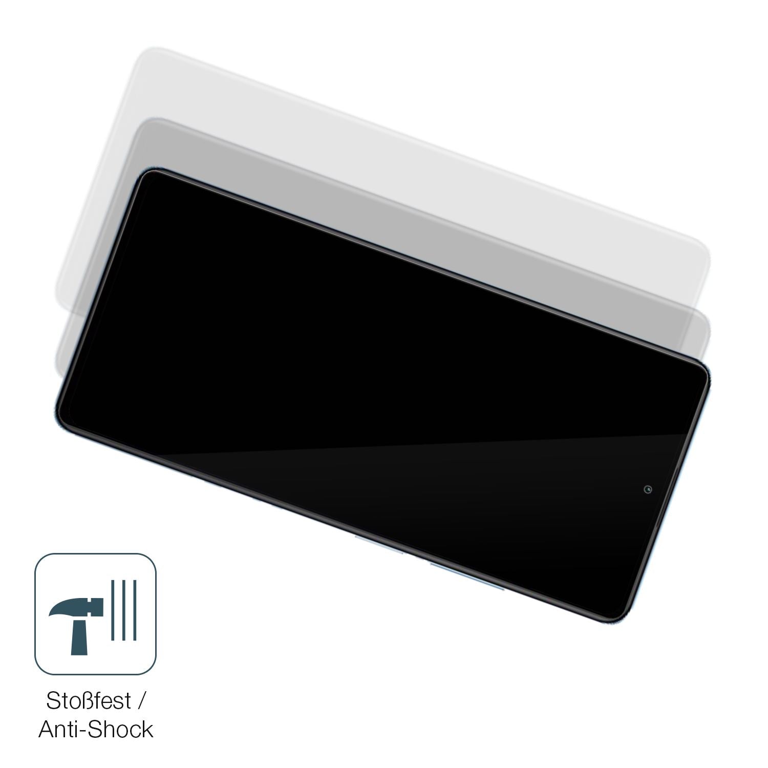 2x 9H Schutzfolie für Xiaomi Redmi Note 12 Pro Plu (4)