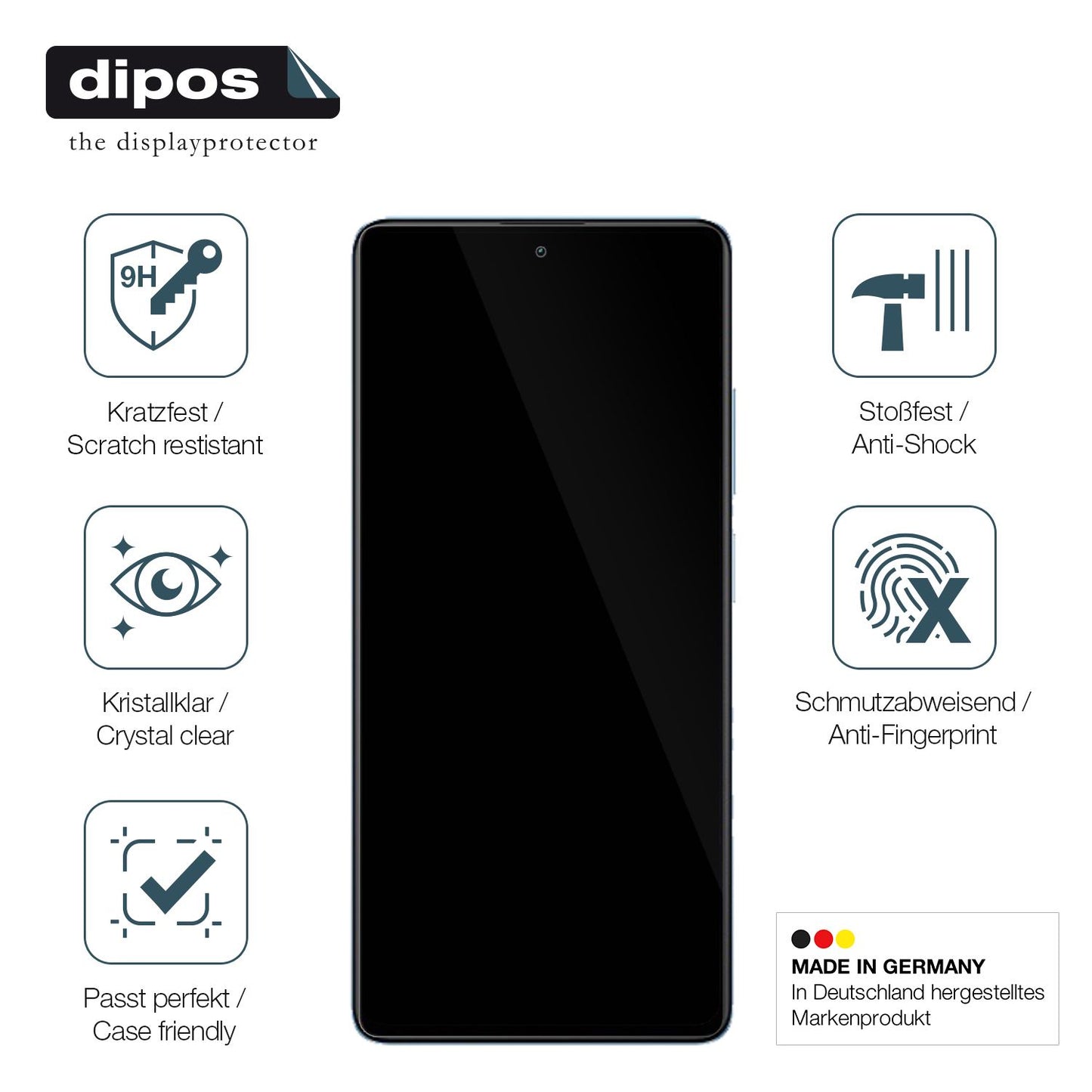2x 9H Schutzfolie für Xiaomi Redmi Note 12 Pro Plu (7)