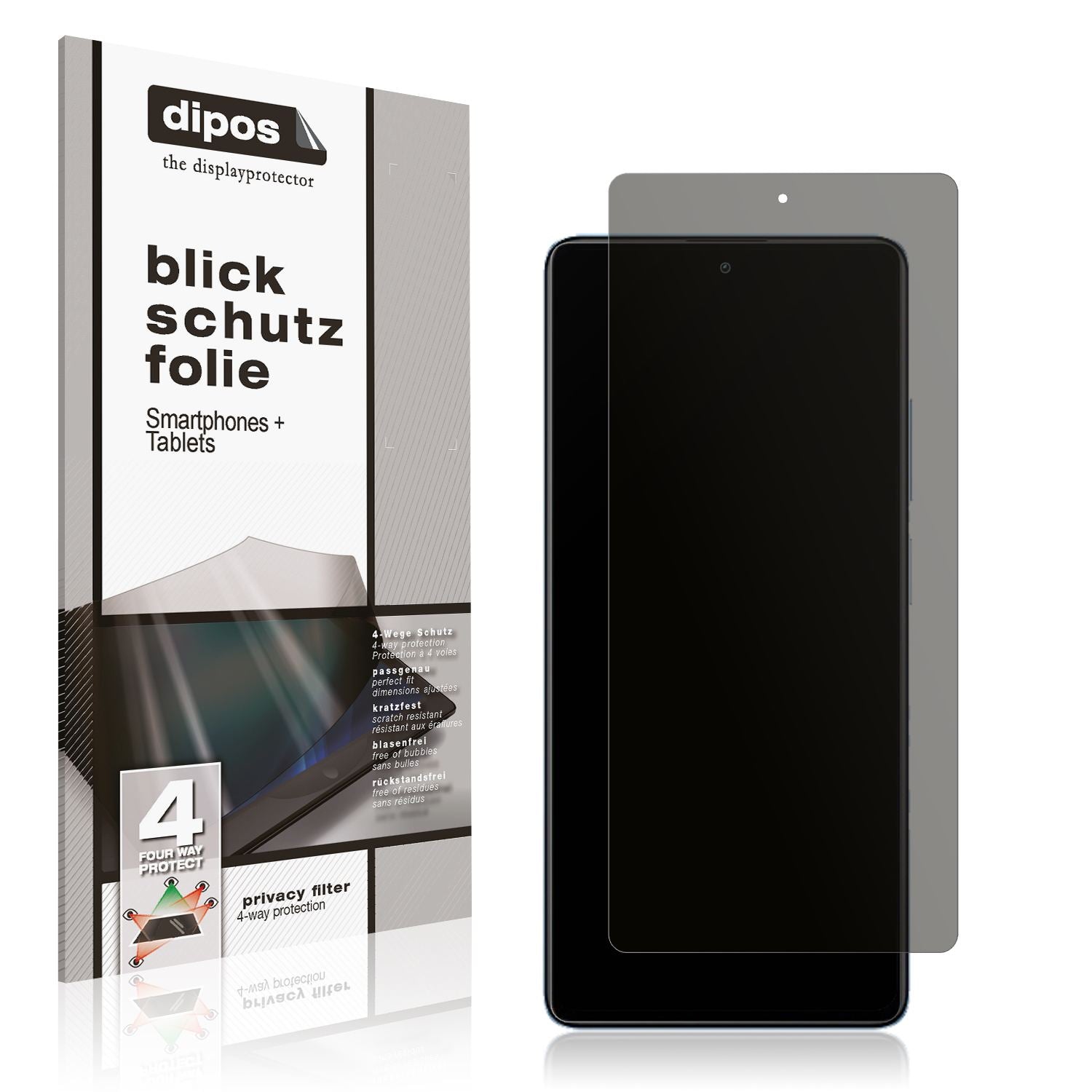 Blickschutzfolie für Xiaomi Redmi Note 12 Pro Plus (1)