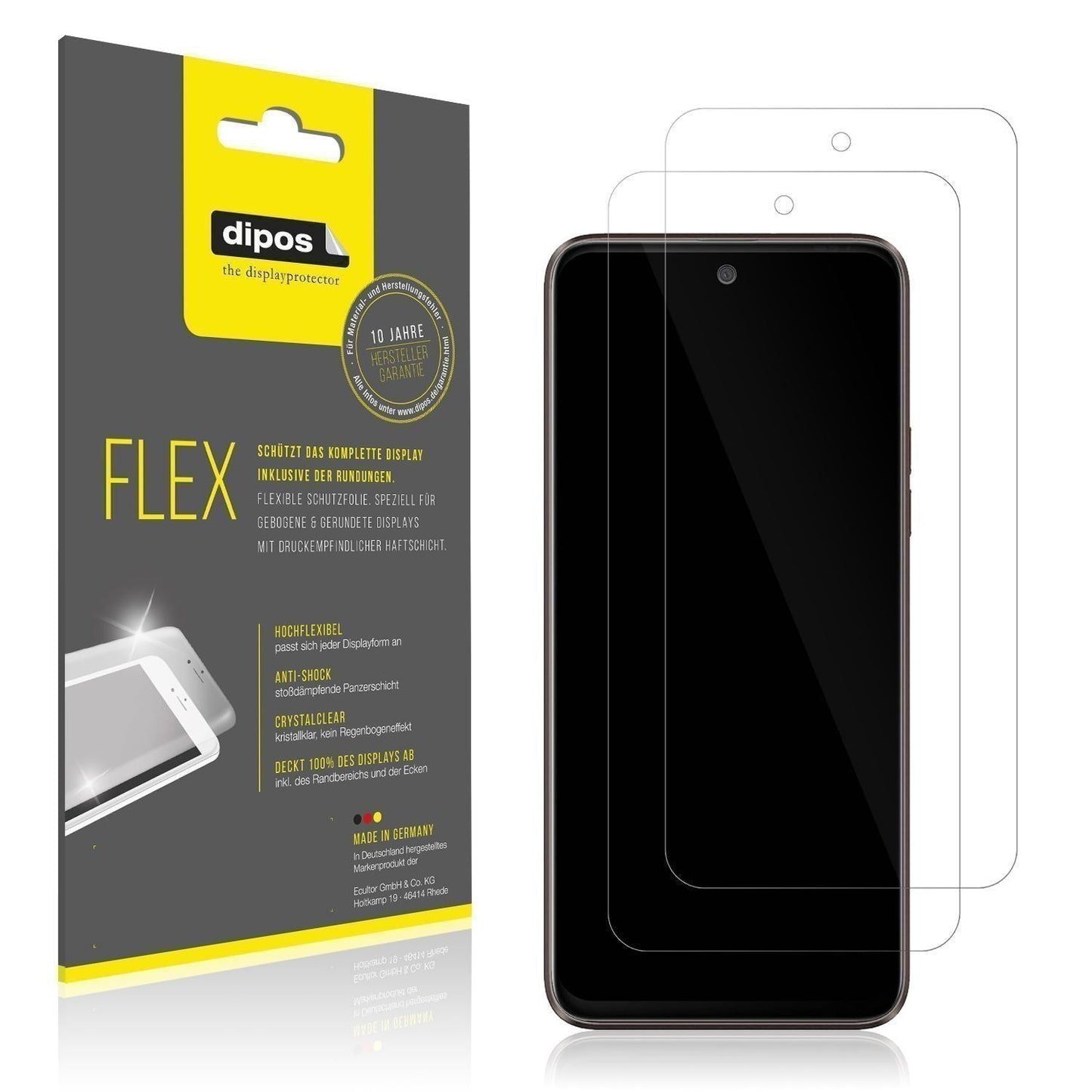 2x 3D Full Cover Schutzfolie für HTC U23 Pro (1)