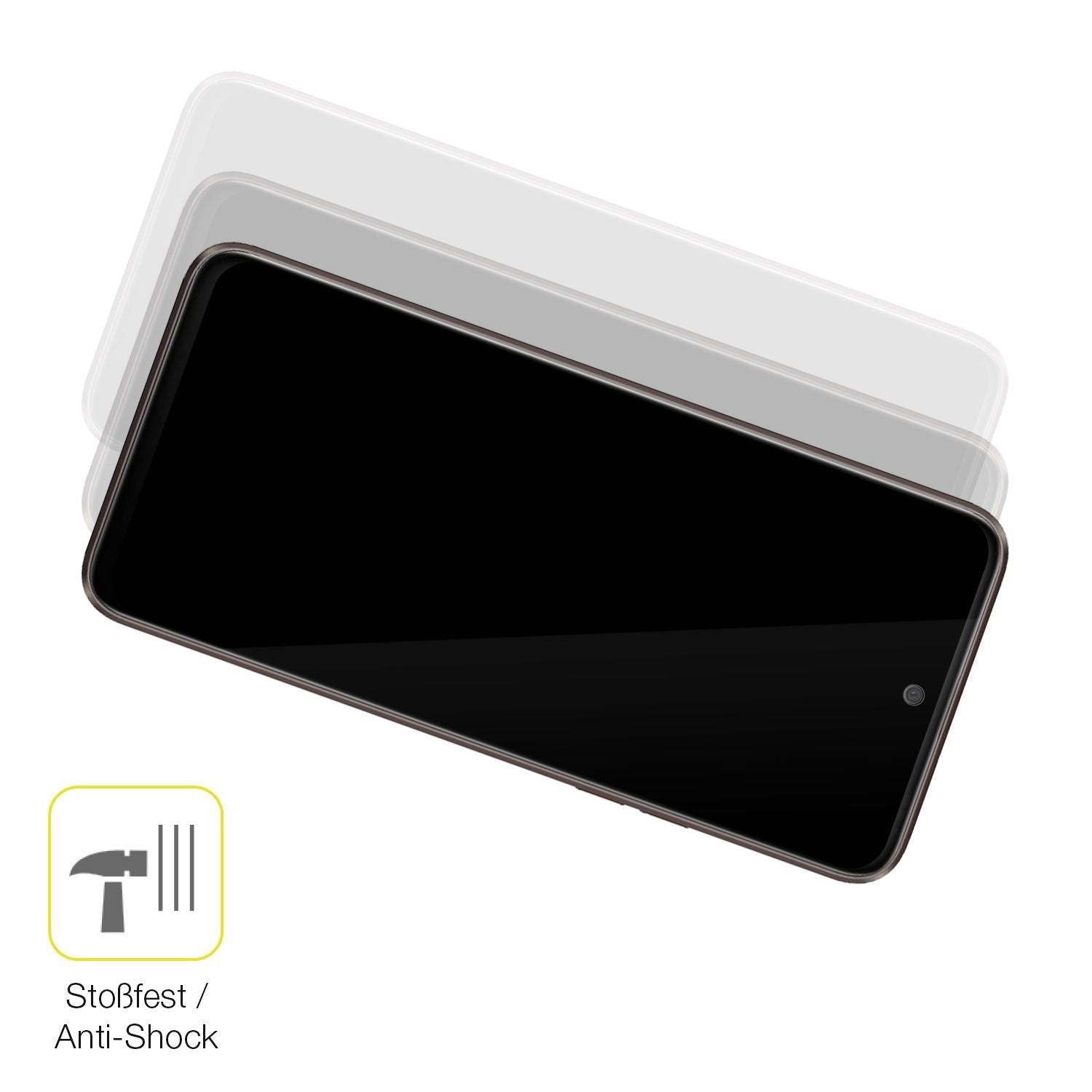 2x 3D Full Cover Schutzfolie für HTC U23 Pro (4)