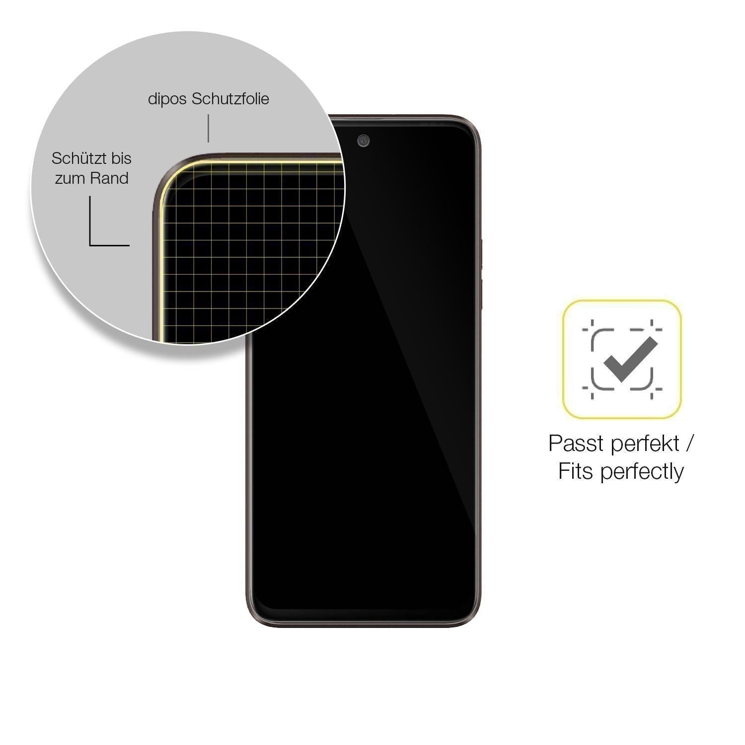 2x 3D Full Cover Schutzfolie für HTC U23 Pro (6)