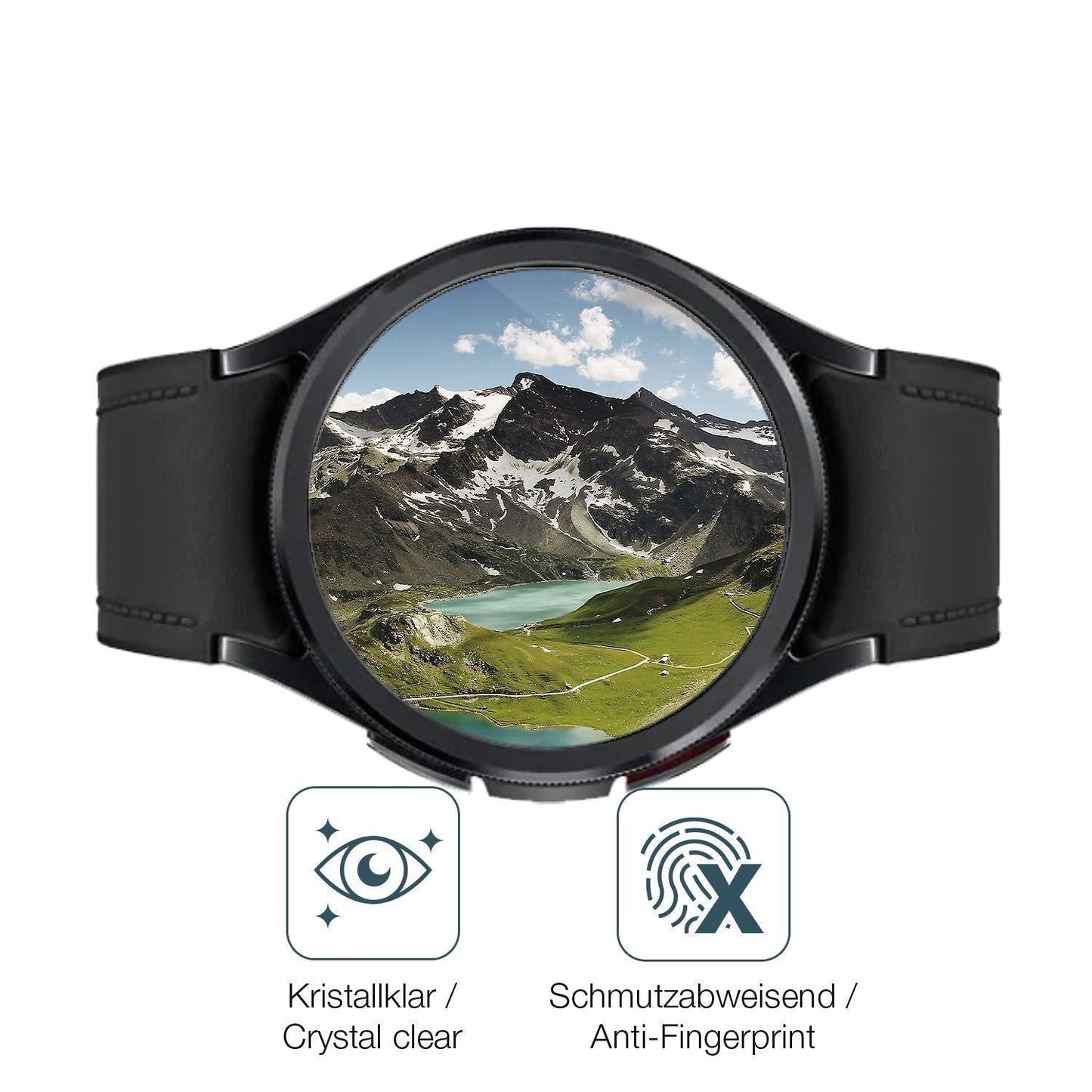 2x 9H Schutzfolie für Samsung Galaxy Watch 6 Class (5)