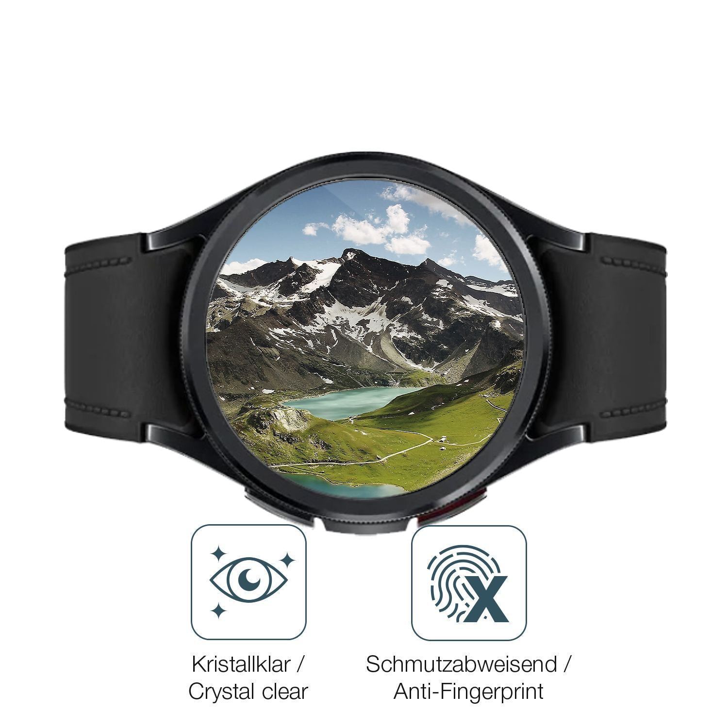2x 9H Schutzfolie für Samsung Galaxy Watch 6 Class (5)