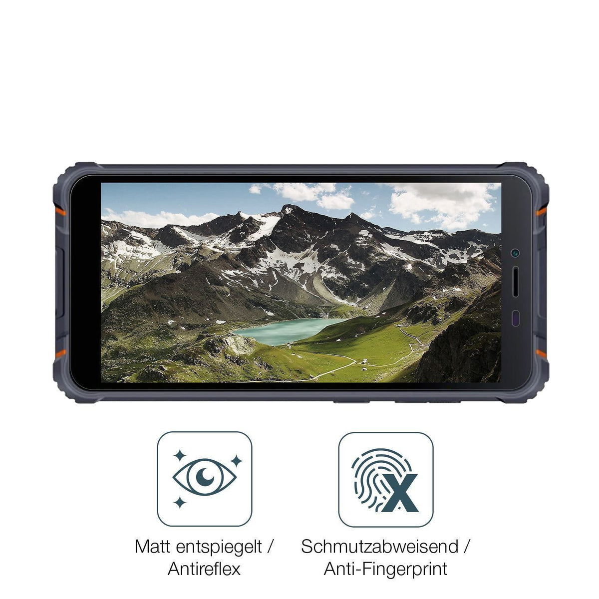2x 9H Schutzfolie matt für Hotwav T5 Max Panzerfol (5)