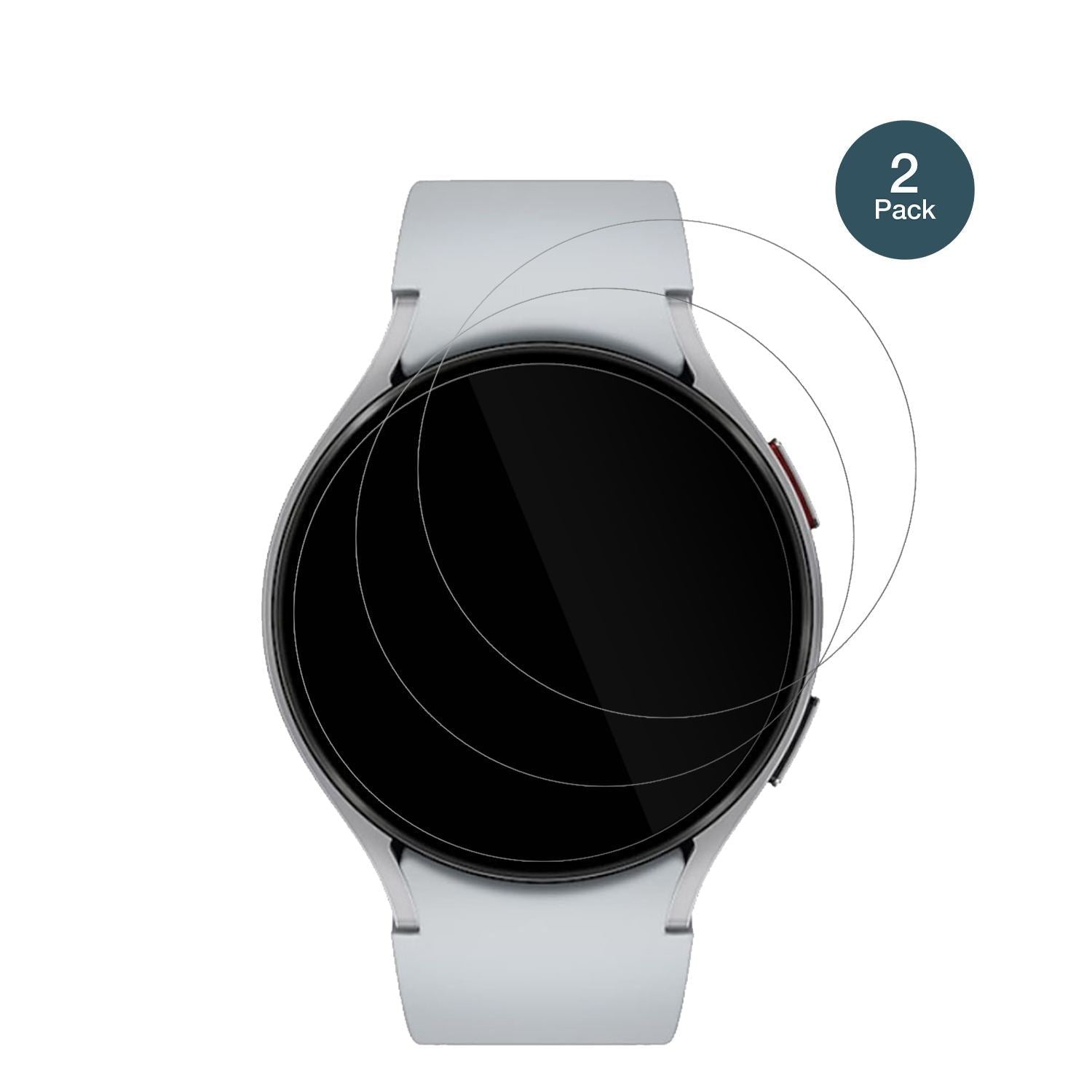 2x 9H Schutzfolie für Samsung Galaxy Watch 6 44mm  (2)