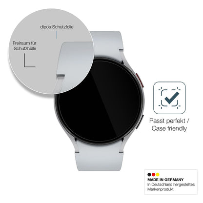 2x 9H Schutzfolie für Samsung Galaxy Watch 6 44mm  (6)