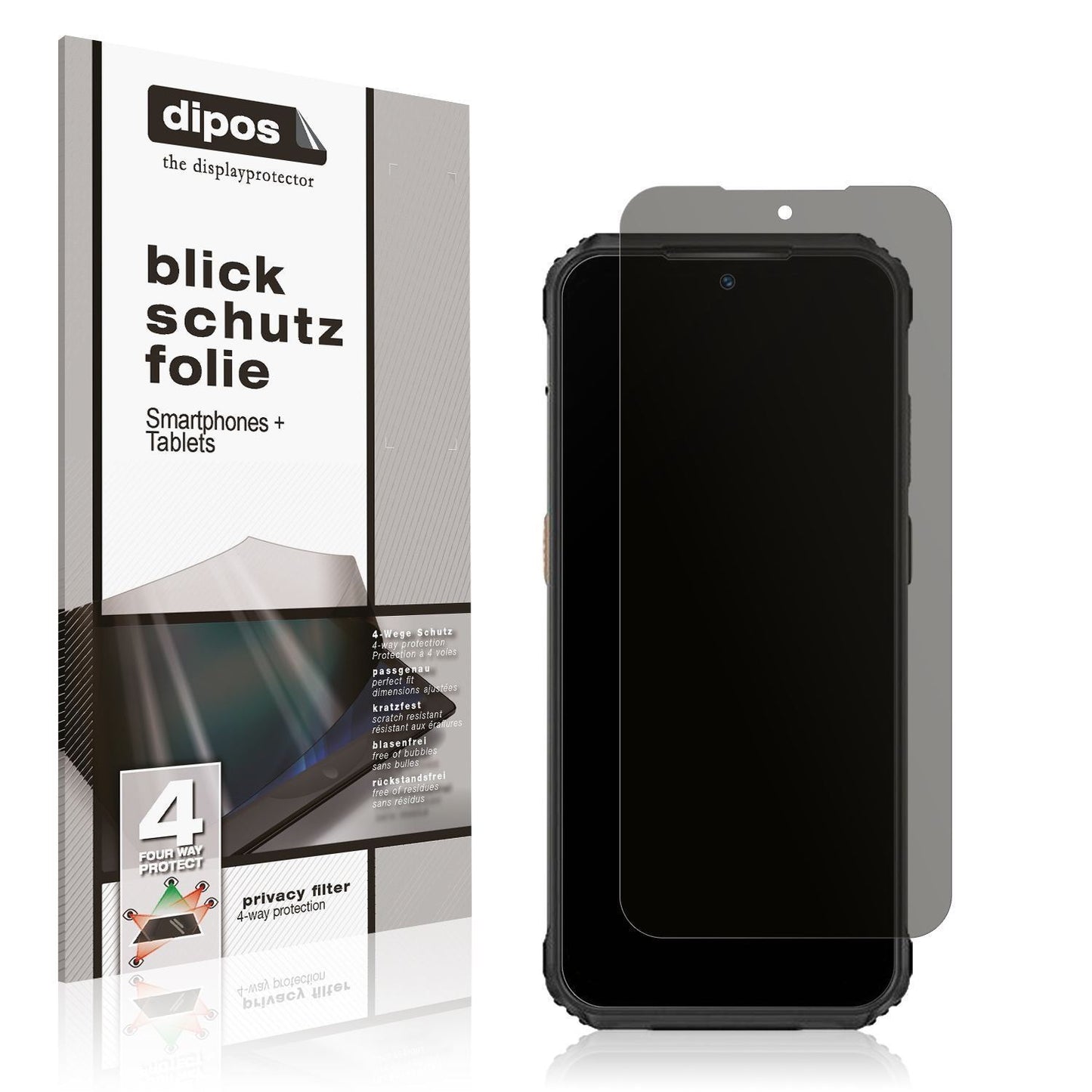 Blickschutzfolie für Ulefone Armor 21 matt Schutzf (1)