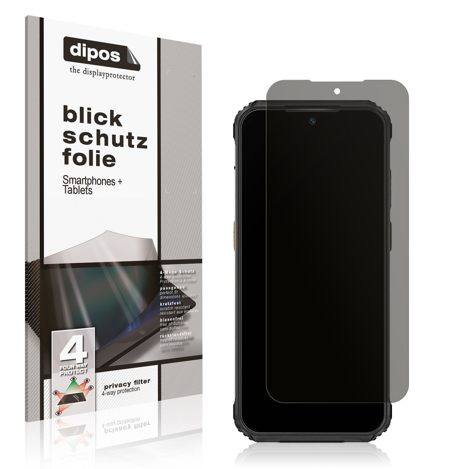 Blickschutzfolie für Ulefone Armor 21 matt Schutzf (1)