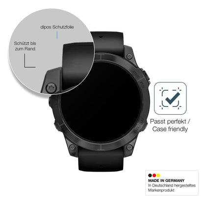 2x 9H Schutzfolie matt für Garmin Epix Pro 47mm Pa (6)
