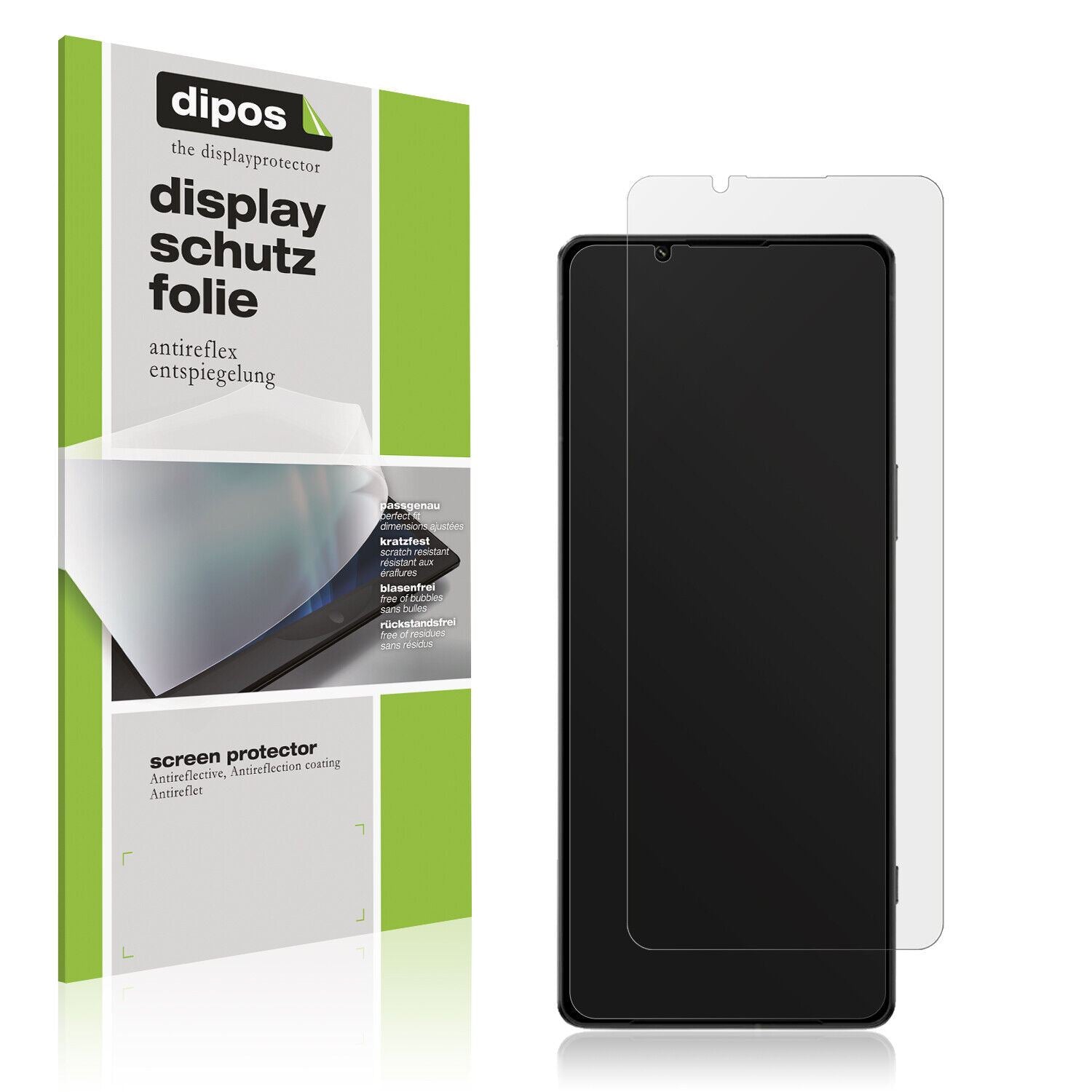 5x Schutzfolie matt für Sony Xperia 1 IV Display-S (1)