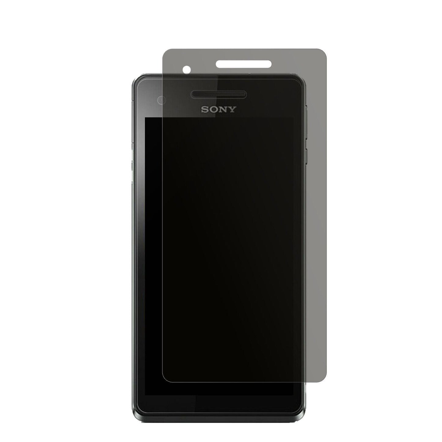 Blickschutzfolie für Sony Xperia V matt Schutzfoli (2)