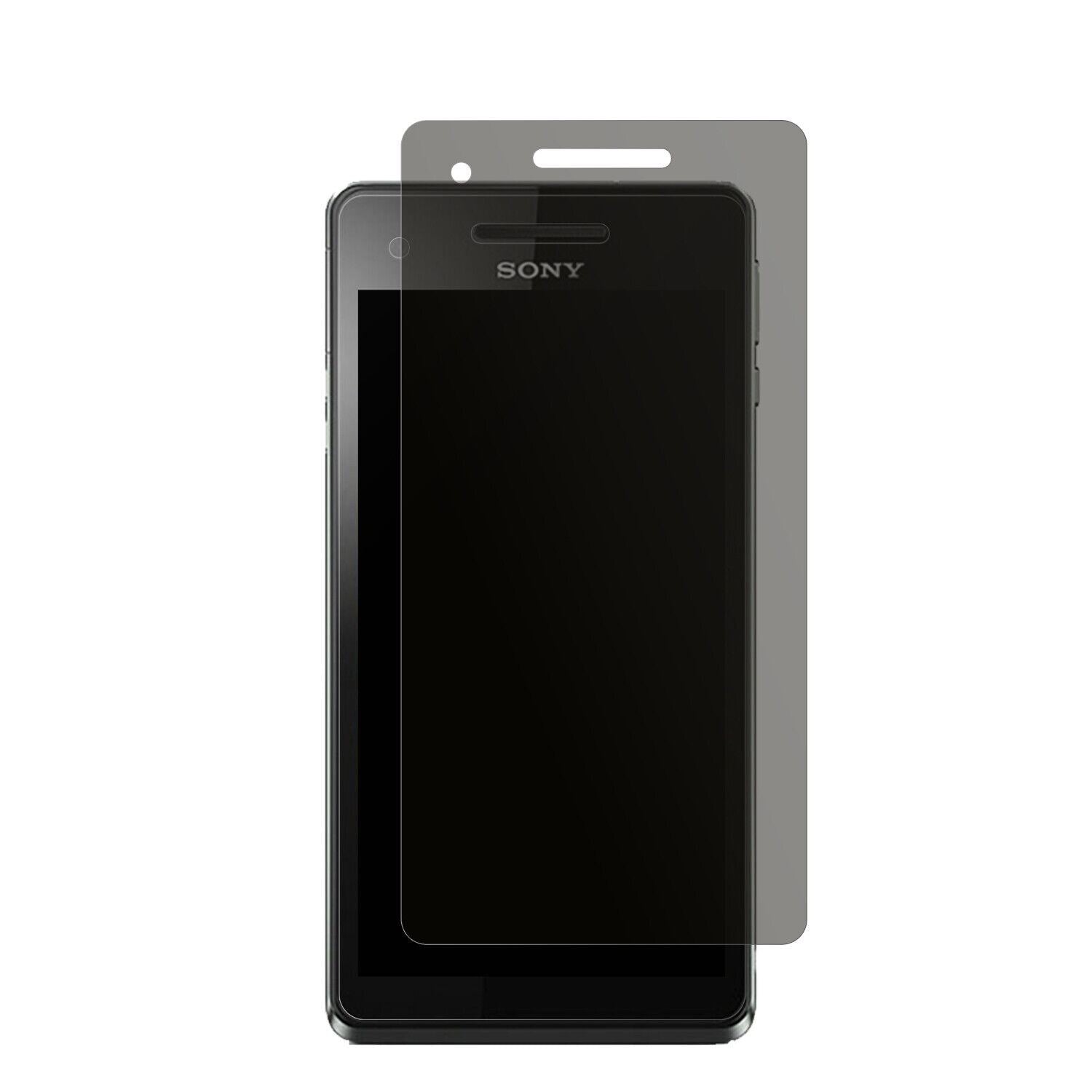 Blickschutzfolie für Sony Xperia V matt Schutzfoli (2)