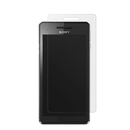 1x Schutzfolie matt für Sony Xperia V Display-Schu (2)