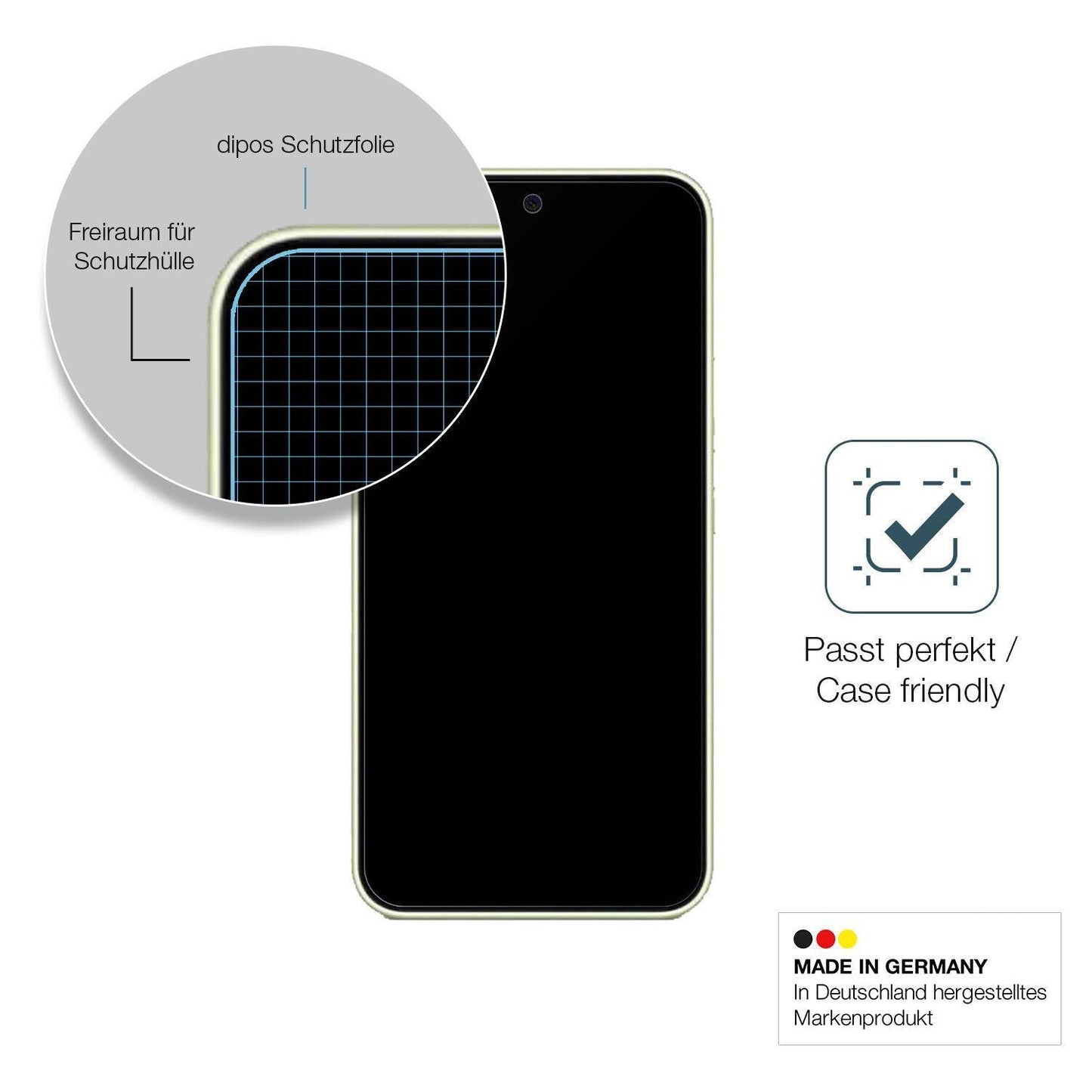 1x 9H Schutzfolie matt für Samsung Galaxy A54 5G P (6)