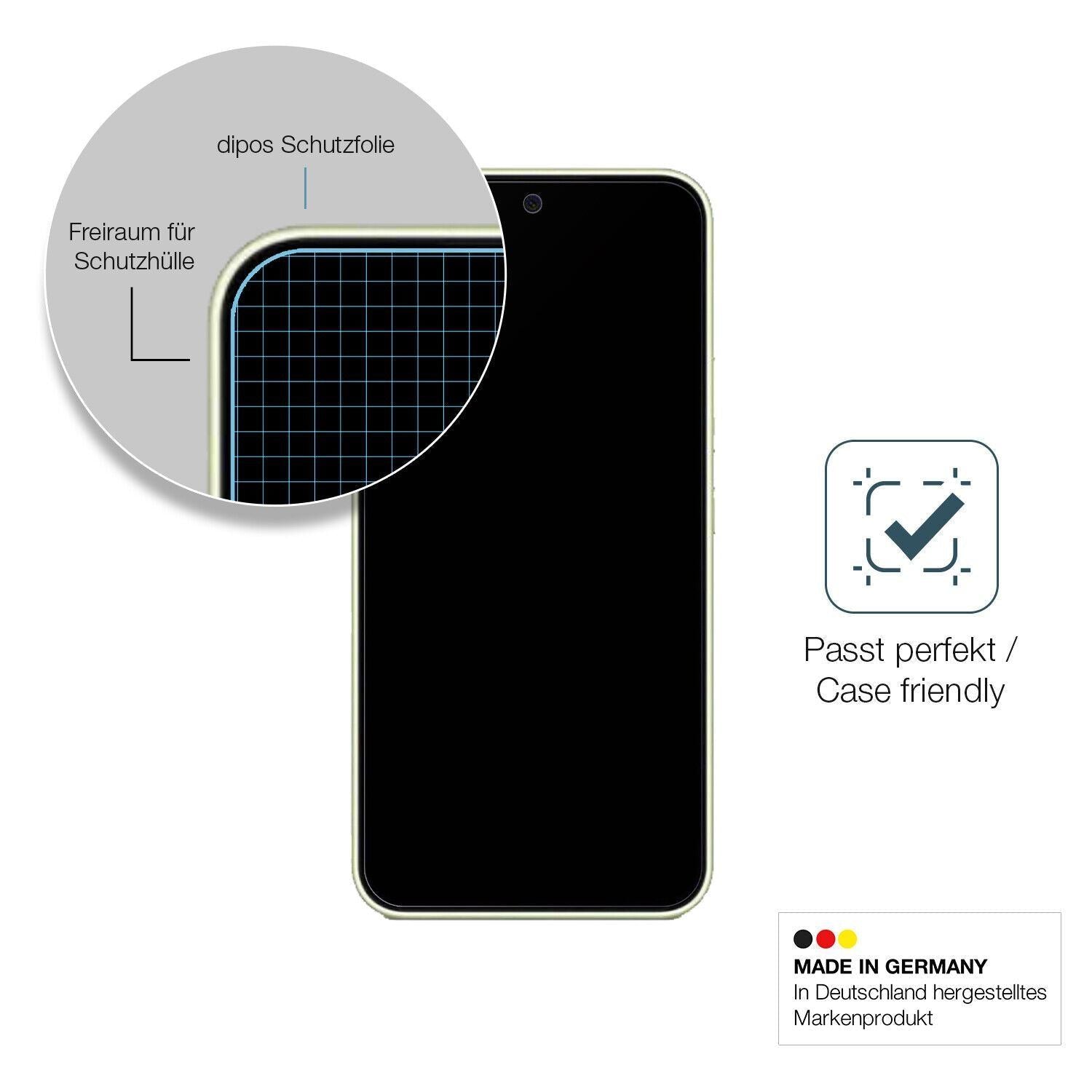 1x 9H Schutzfolie matt für Samsung Galaxy A54 5G P (6)