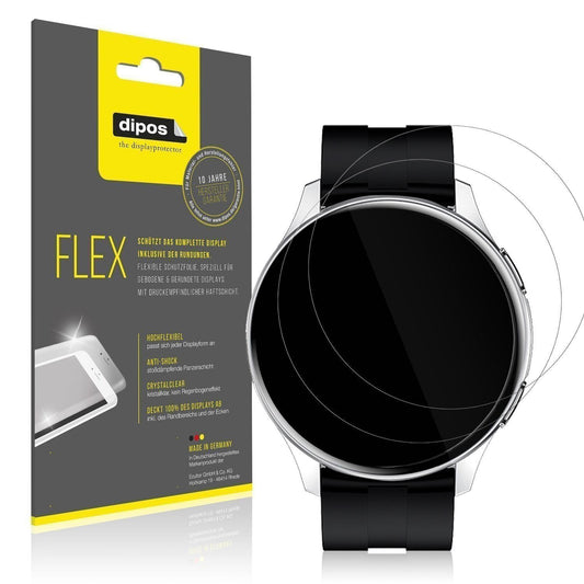2x 3D Full Cover Schutzfolie für Fireboltt Invinci (1)