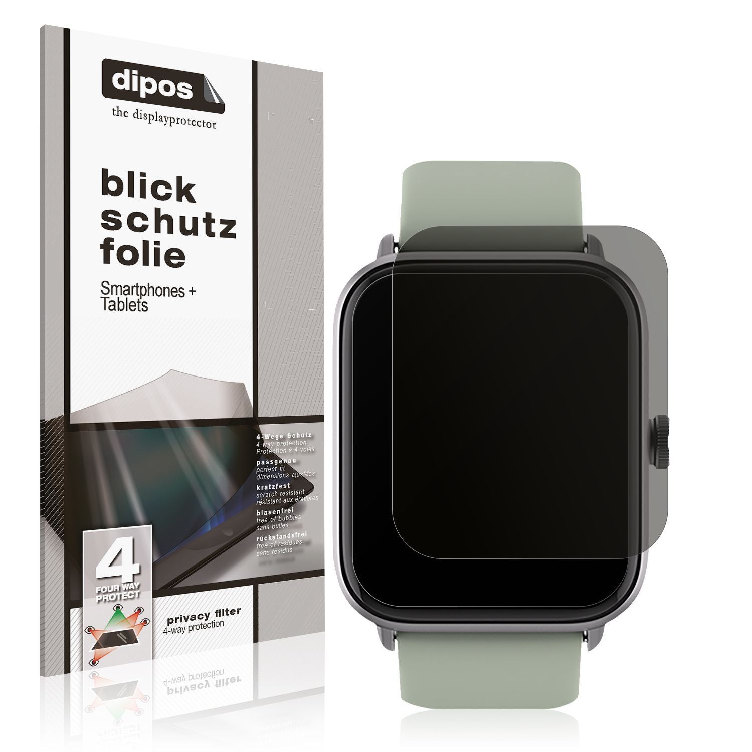 Blickschutzfolie für Noise ColorFit Pro 3 Alpha ma (1)