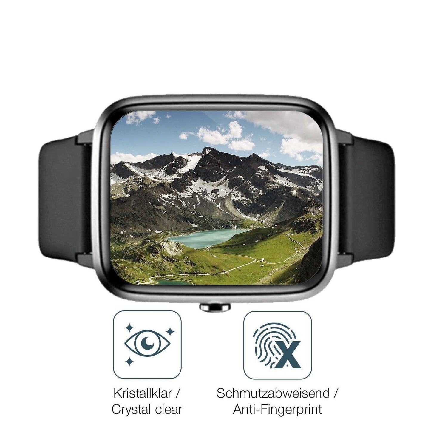 2x 9H Schutzfolie für Noise ColorFit Pro 2 Panzerf (5)