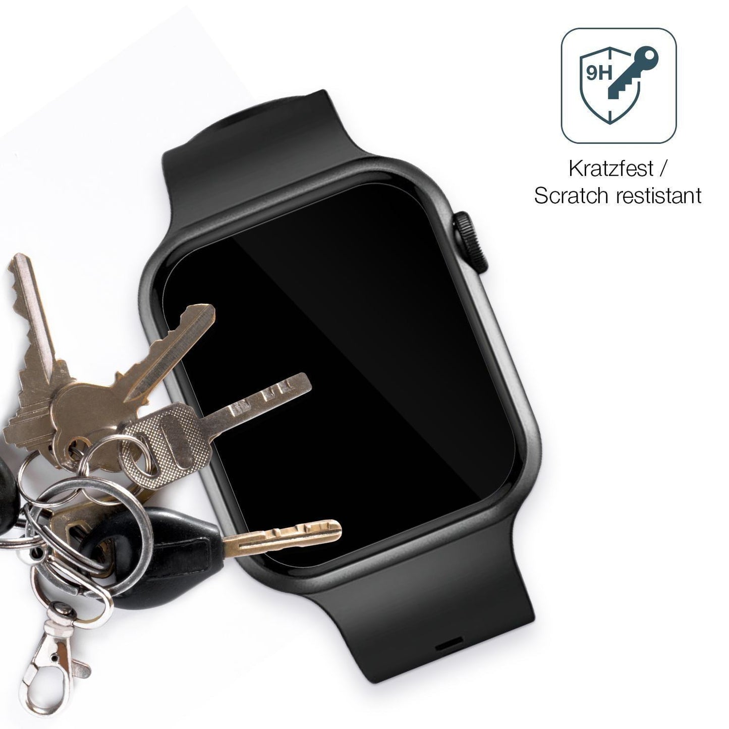 1x 9H Schutzfolie für Fireboltt Ring Plus Panzerfo (3)