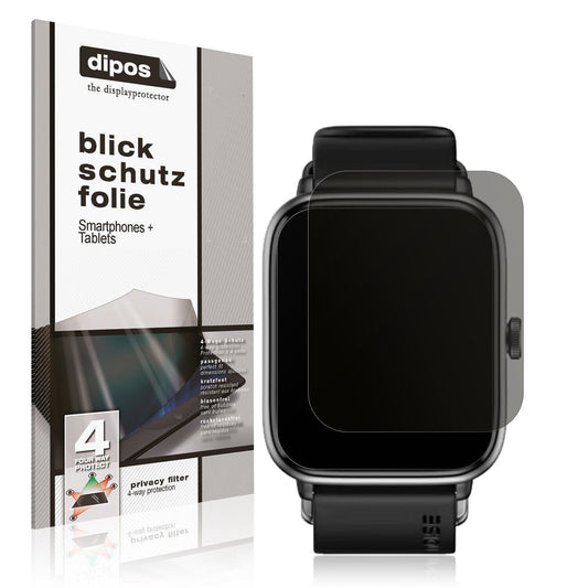 Blickschutzfolie für Noise ColorFit Pro 4 matt Sch (1)