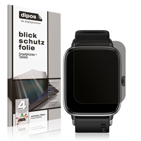 Blickschutzfolie für Noise ColorFit Pro 4 matt Sch (1)