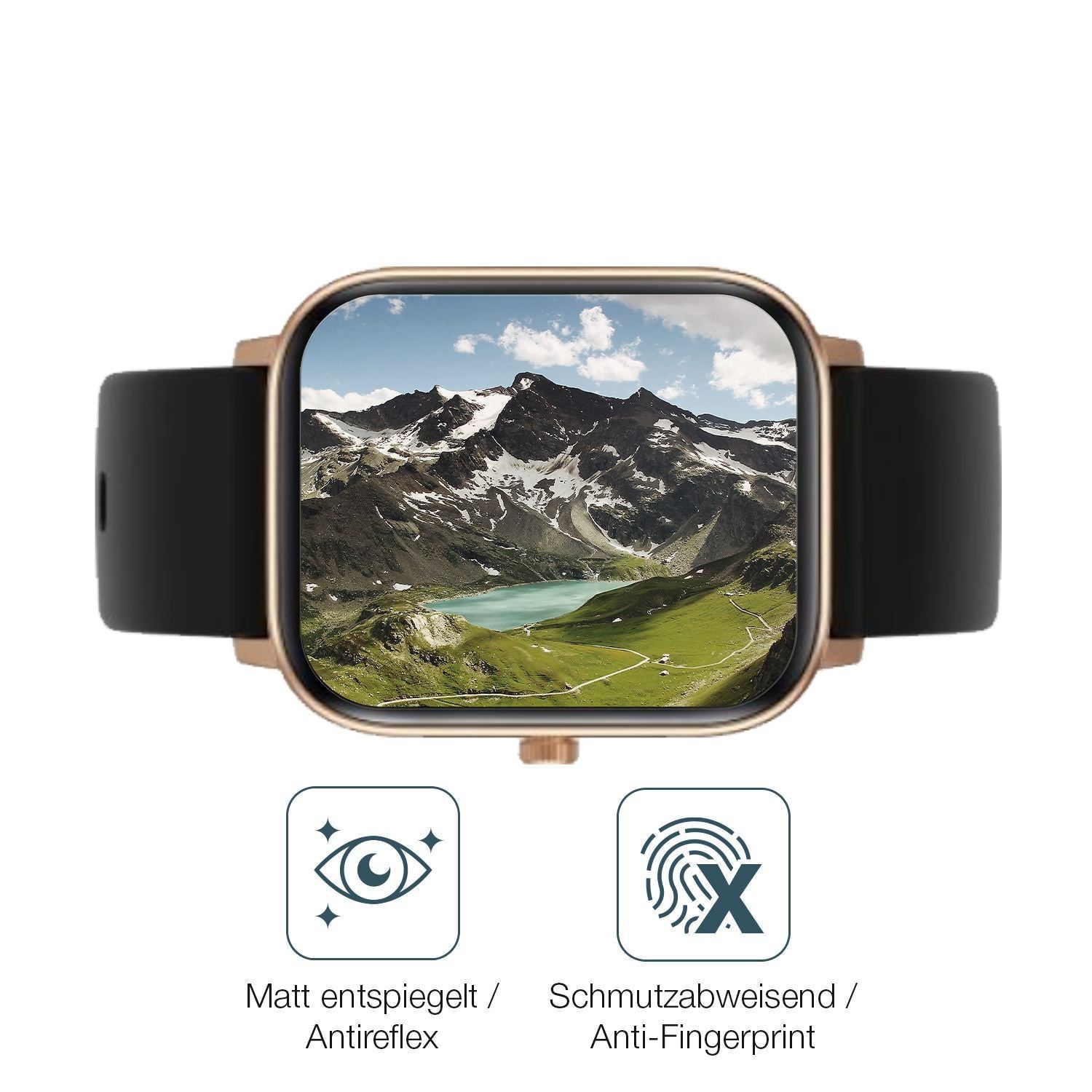 1x 9H Schutzfolie matt für Noise ColorFit Icon 2 P (5)
