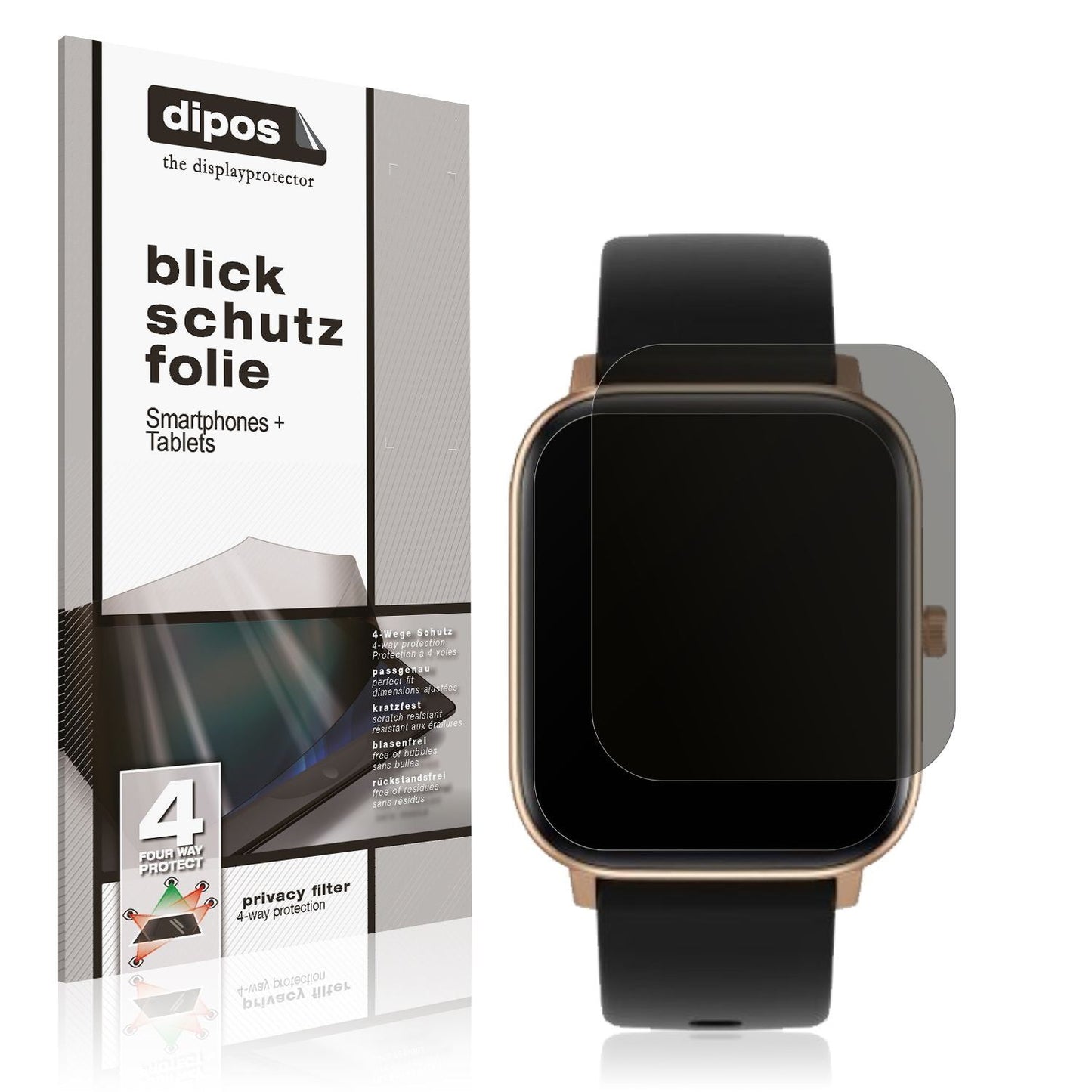 Blickschutzfolie für Noise ColorFit Icon 2 matt Sc (1)