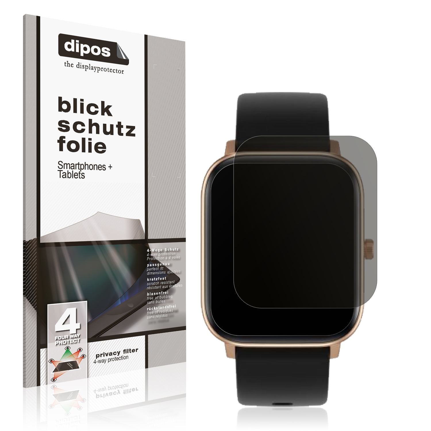 Blickschutzfolie für Noise ColorFit Icon 2 matt Sc (1)