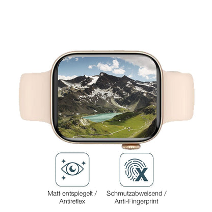 1x 9H Schutzfolie matt für Fireboltt Ring 2 Panzer (5)