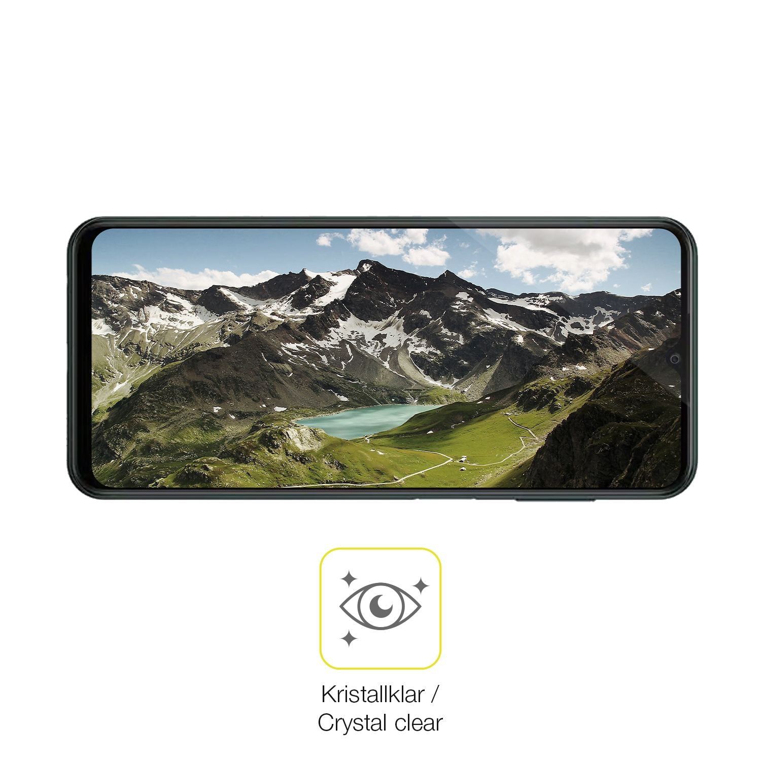 2x 3D Full Cover Schutzfolie für itel A60 (5)