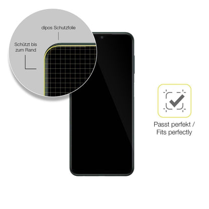 2x 3D Full Cover Schutzfolie für itel A60 (6)