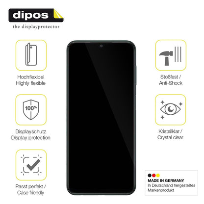 2x 3D Full Cover Schutzfolie für itel A60 (7)