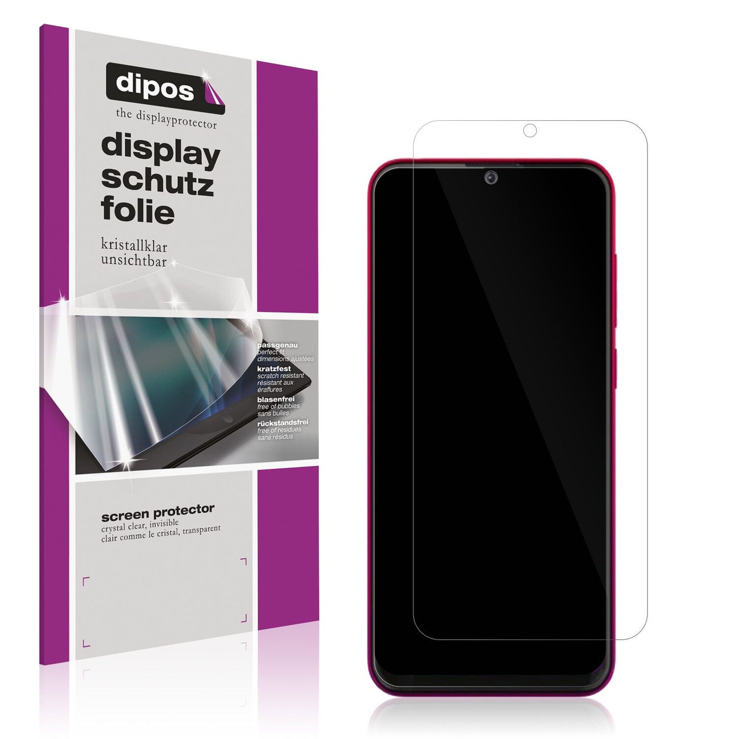 6x Schutzfolie klar für WALTON Primo RM4 Display-S (1)