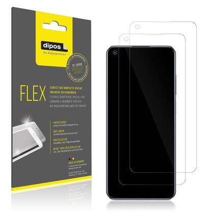 2x 3D Full Cover Schutzfolie für Oppo Realme 10 (1)