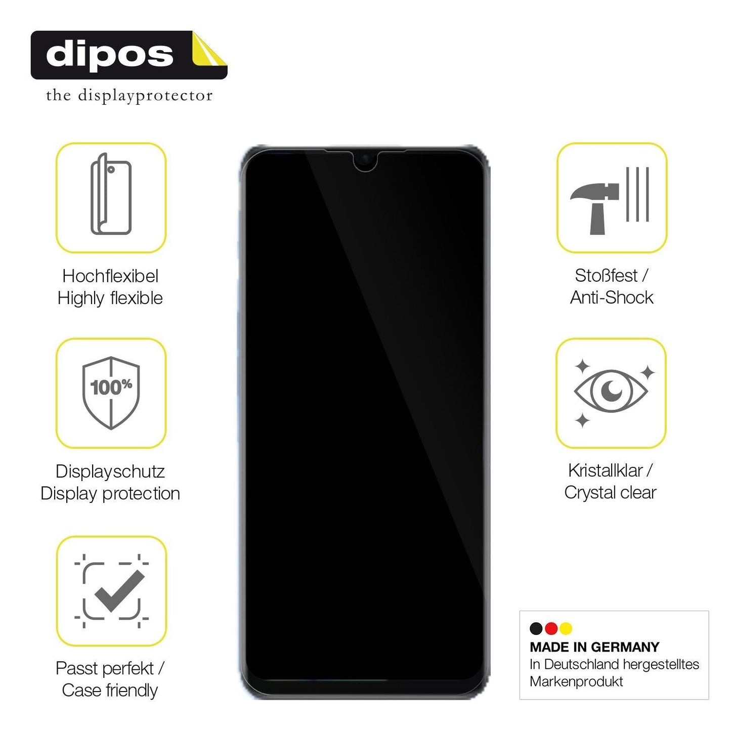 2x 3D Full Cover Schutzfolie für Realme 10s (7)