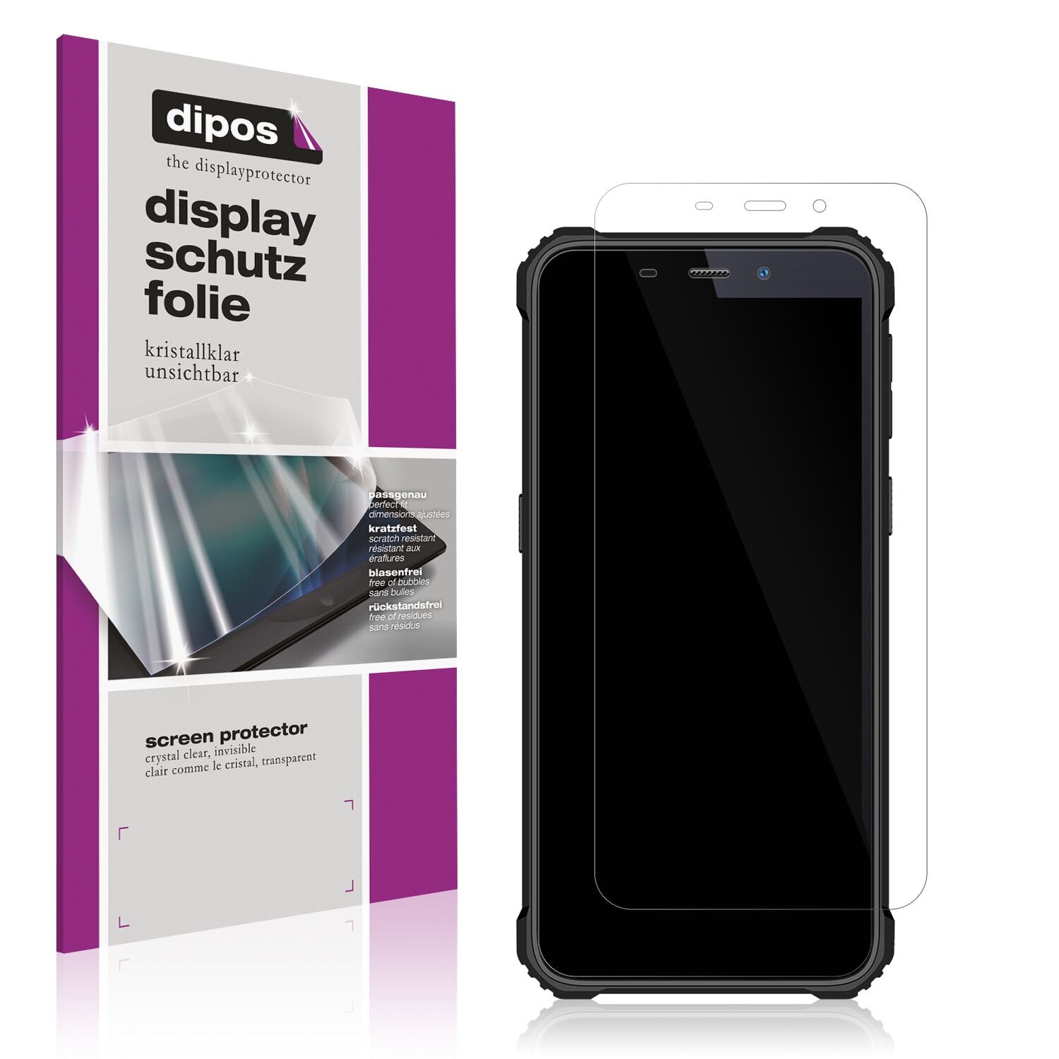 6x Schutzfolie klar für Oukitel WP20 Display-Schut (1)