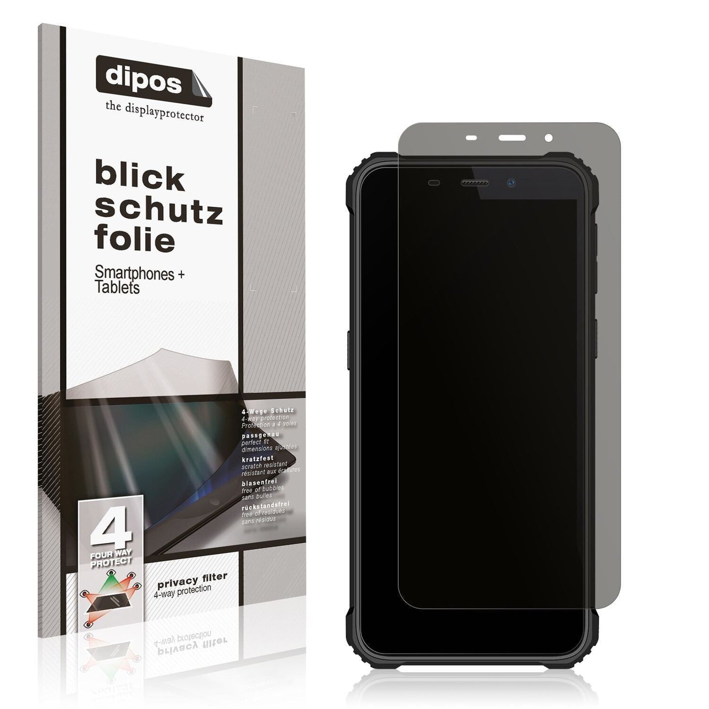 Blickschutzfolie für Oukitel WP20 matt Schutzfolie (1)