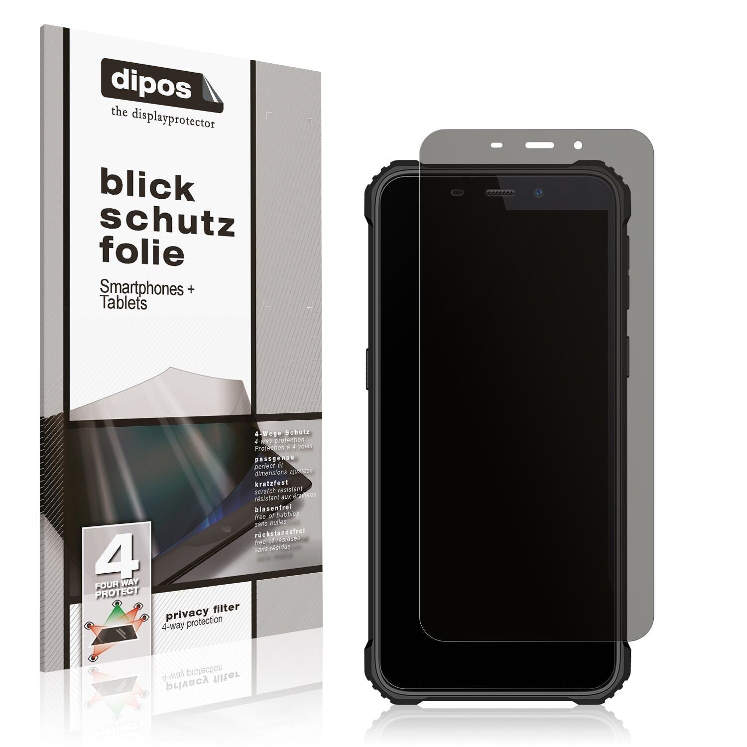 Blickschutzfolie für Oukitel WP20 matt Schutzfolie (1)