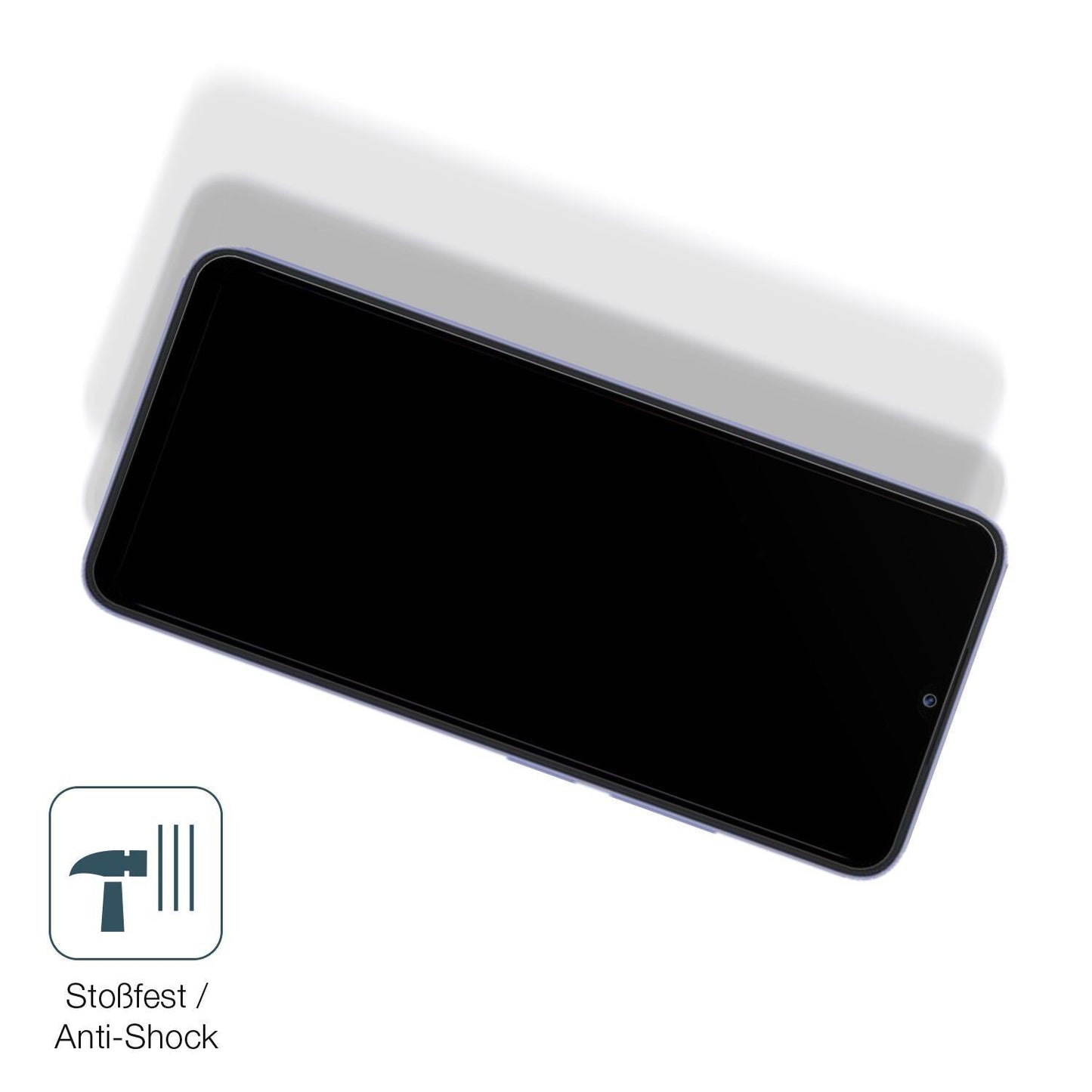 2x 9H Schutzfolie matt für Xiaomi Redmi 12C Panzer (4)