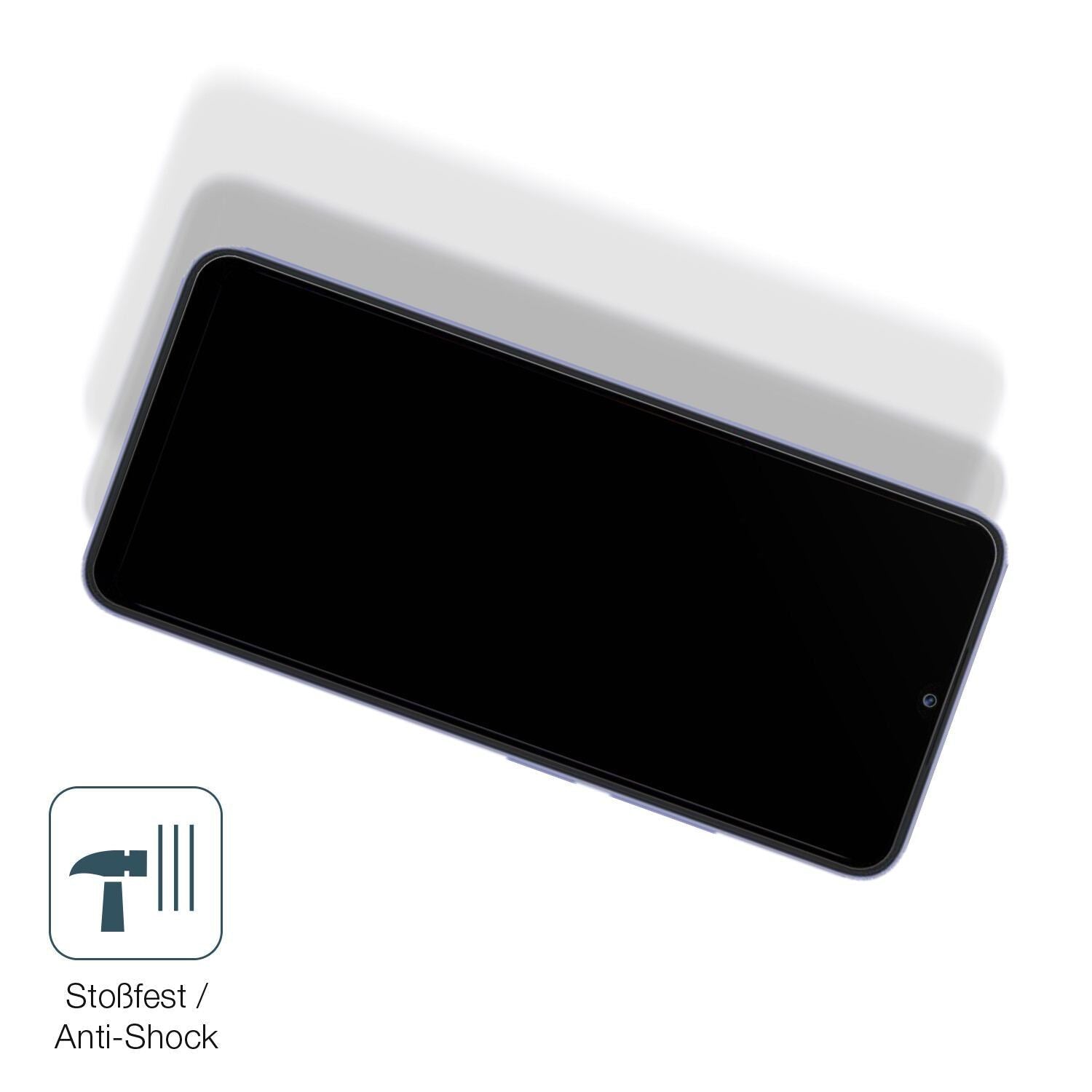 2x 9H Schutzfolie matt für Xiaomi Redmi 12C Panzer (4)