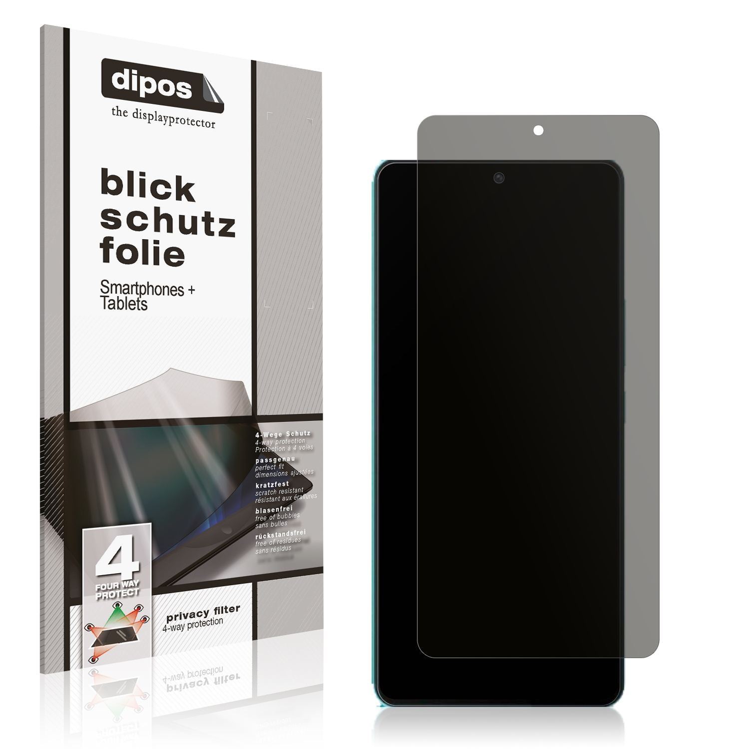Blickschutzfolie für VIVO IQOO Neo7 Racing matt Sc (1)