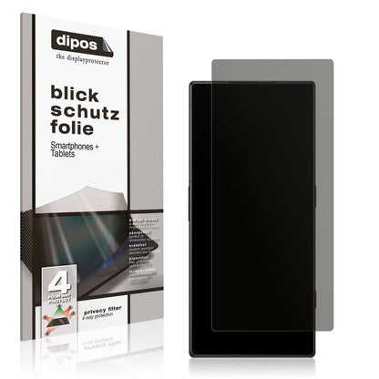 Blickschutzfolie für NUBIA Red Magic 8 Pro matt Sc (1)