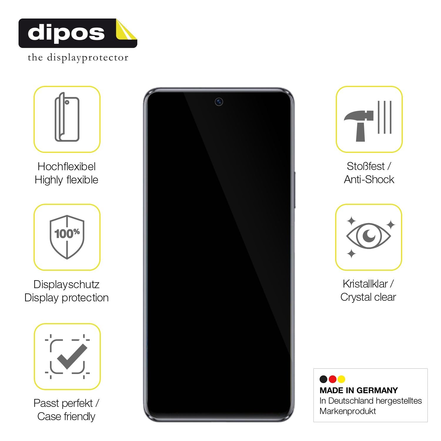 2x 3D Full Cover Schutzfolie für Wiko 5G (7)
