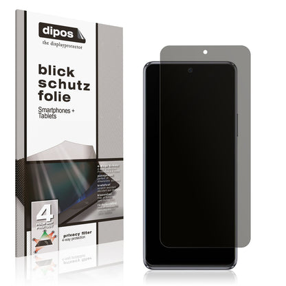 Blickschutzfolie für Wiko 5G matt Schutzfolie Priv (1)